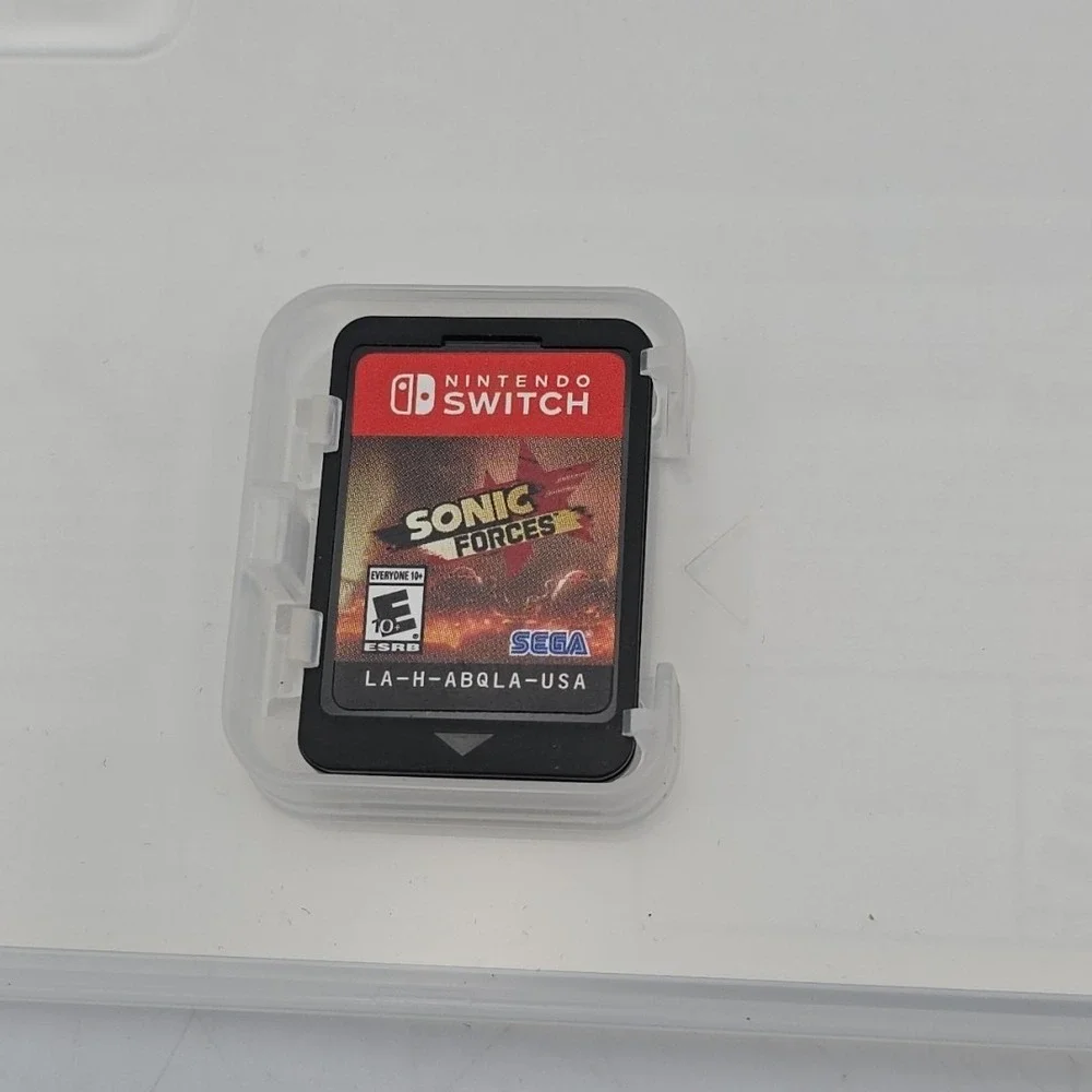 Sonic Forces - Bonus Edition (Nintendo Switch, 2017) COMPLETE CIB SKINS UNUSED!!